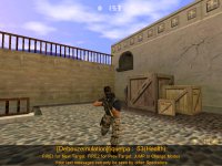 Il joue  cache-cache ! C'est l'hotage qui s'y colle !